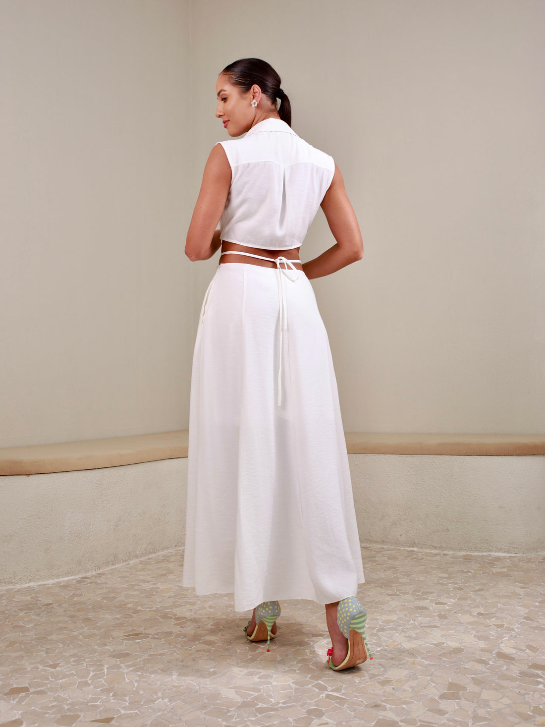 Santorini Breeze Dress